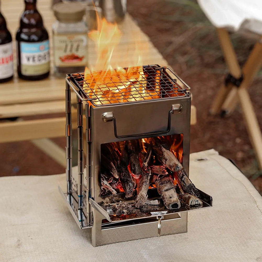 Mini-Portable Firewood Stove